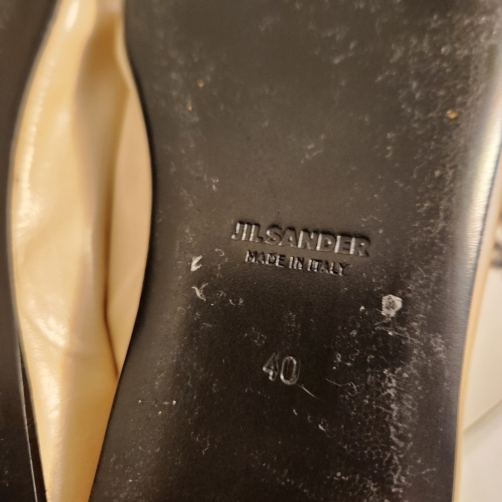 Jil Sander ballerina flats size 40 BNWB - Picture 10 of 10